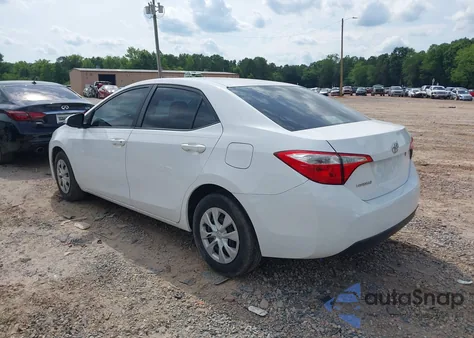2014 Toyota Corolla L z USA, uszkodzony, nr VIN 2T1BURHE0EC033546